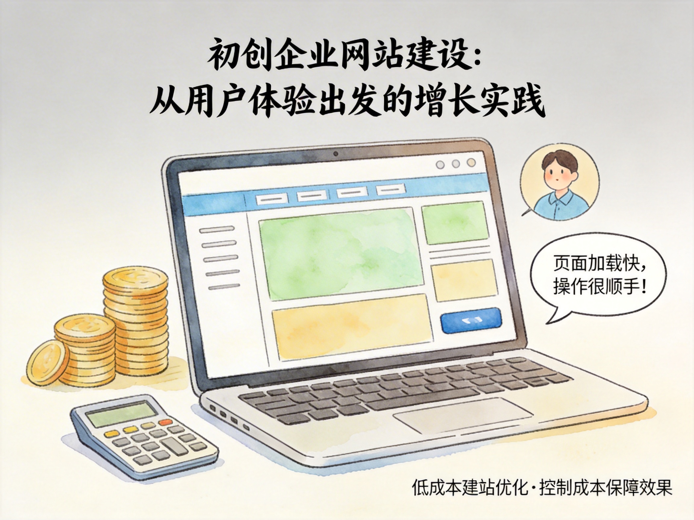初创企业网站建设：从用户体验出发的增长实践