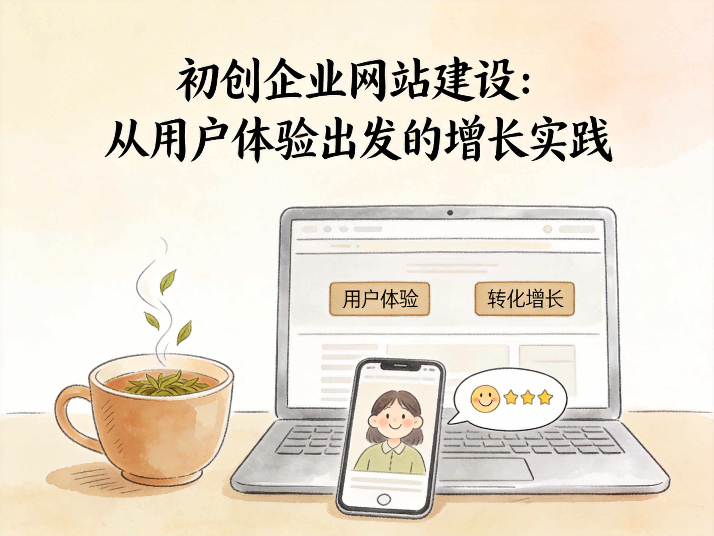 初创企业网站建设：从用户体验出发的增长实践
