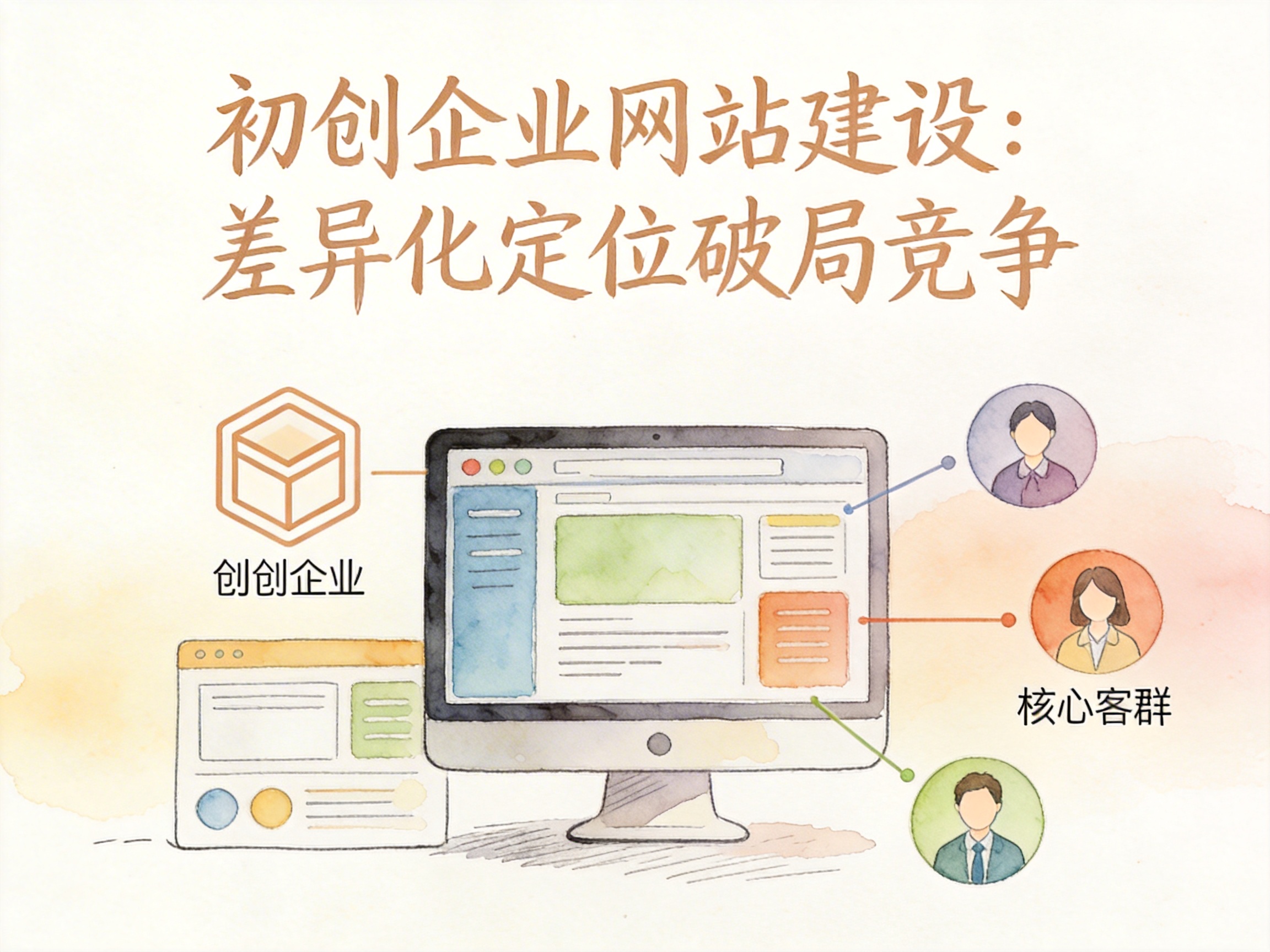 初创企业如何通过网站建设突破市场竞争重围