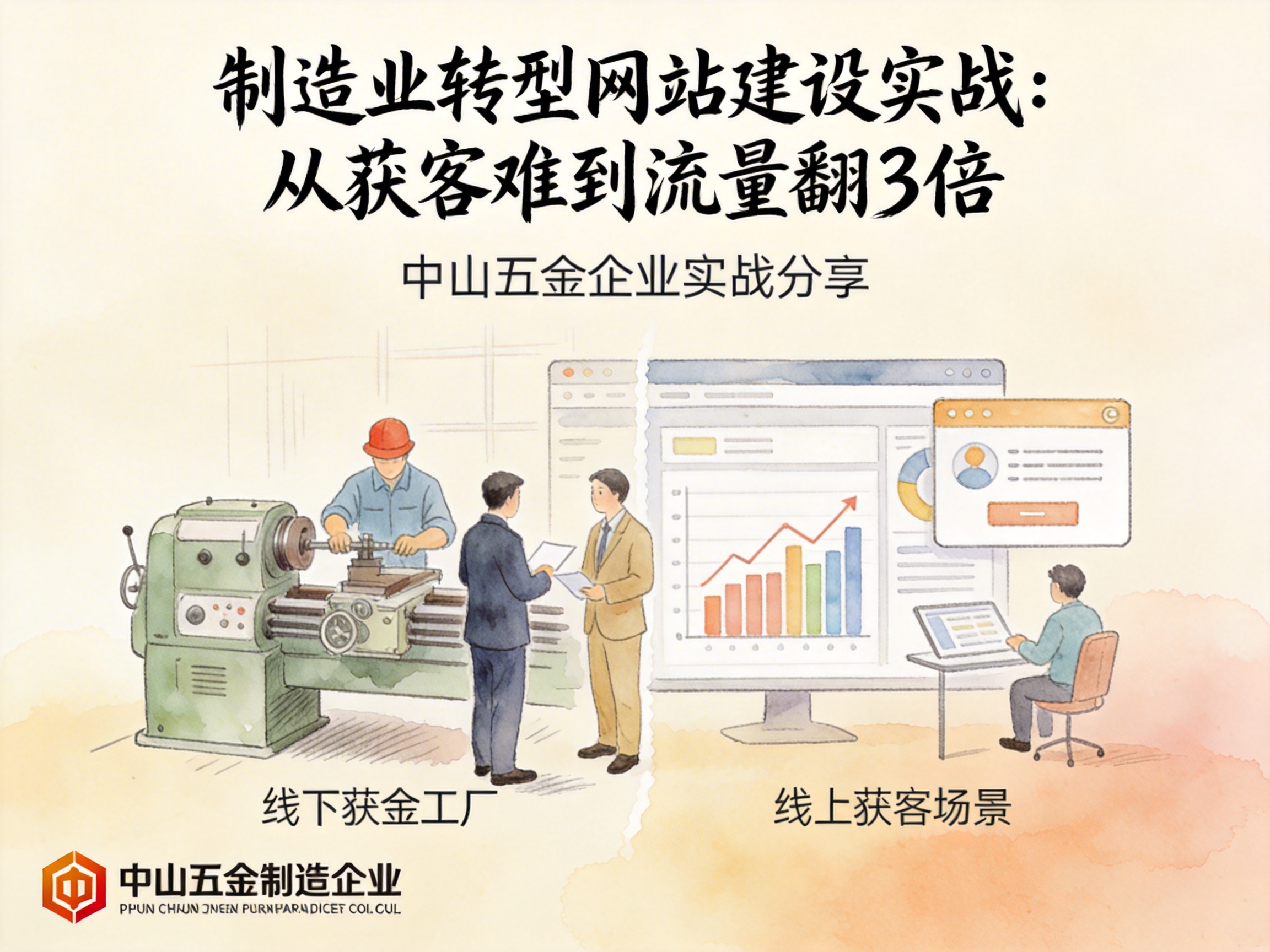 制造业转型网站建设实战：从获客难到流量翻3倍 - 配图4