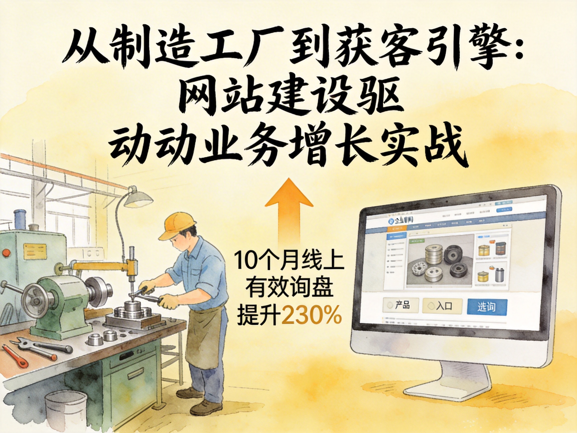 从制造工厂到获客引擎：网站建设驱动业务增长实战