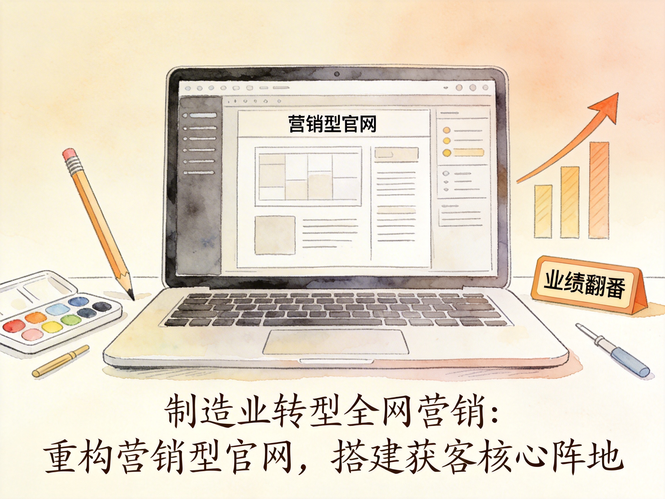 制造业转型全网营销：从订单下滑到业绩翻番实战 - 配图1
