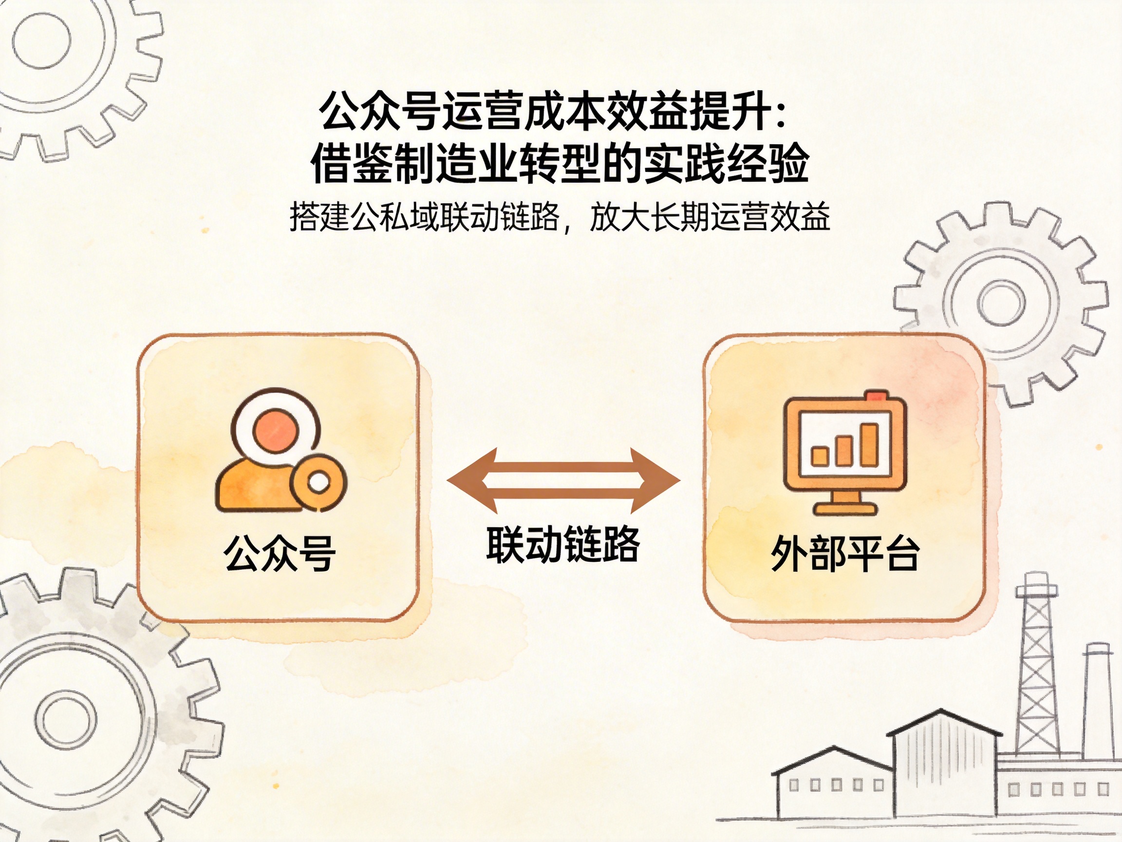 公众号运营成本效益提升：借鉴制造业转型的实践经验 - 配图2