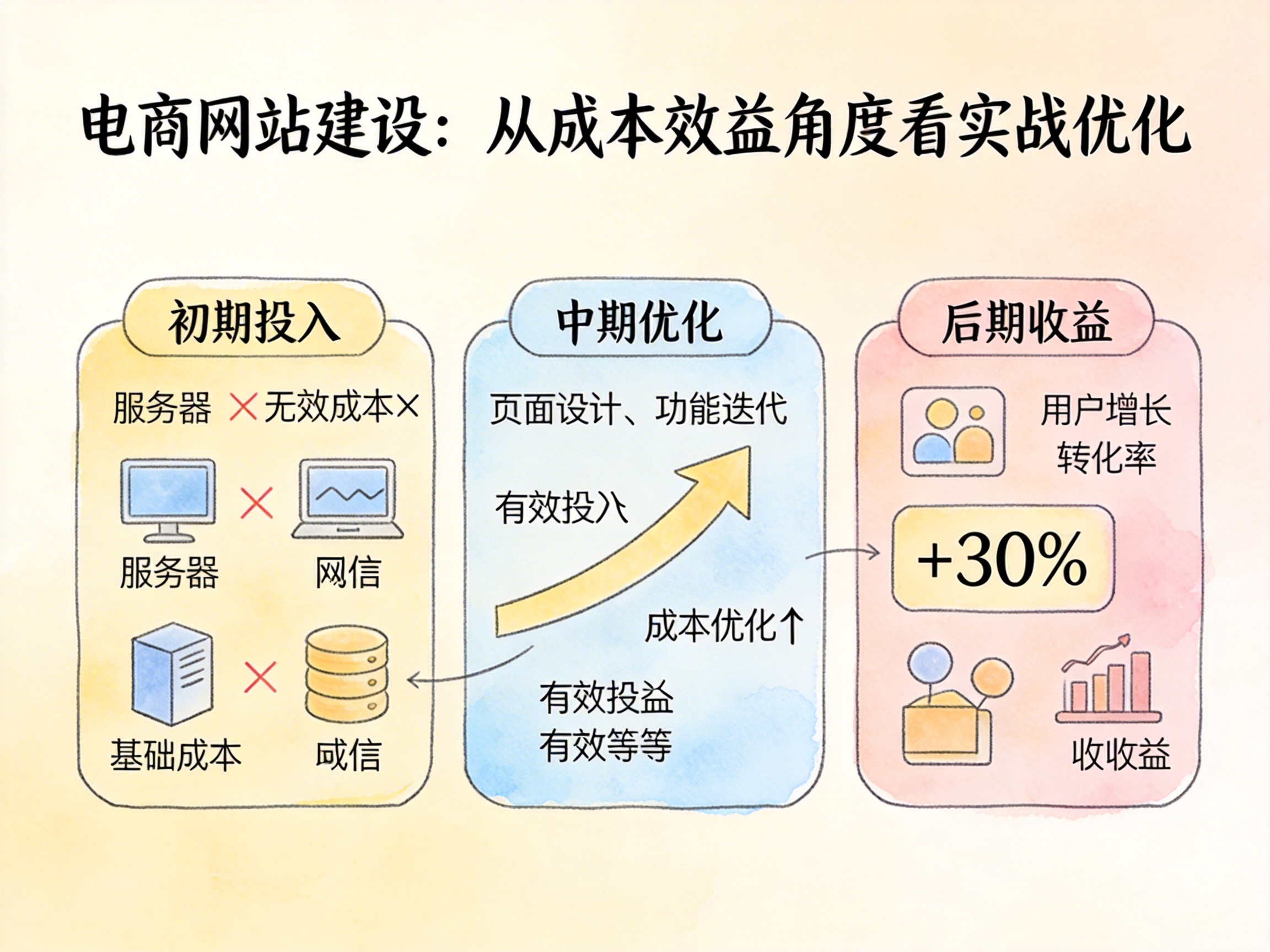 电商网站建设：从成本效益角度看实战优化