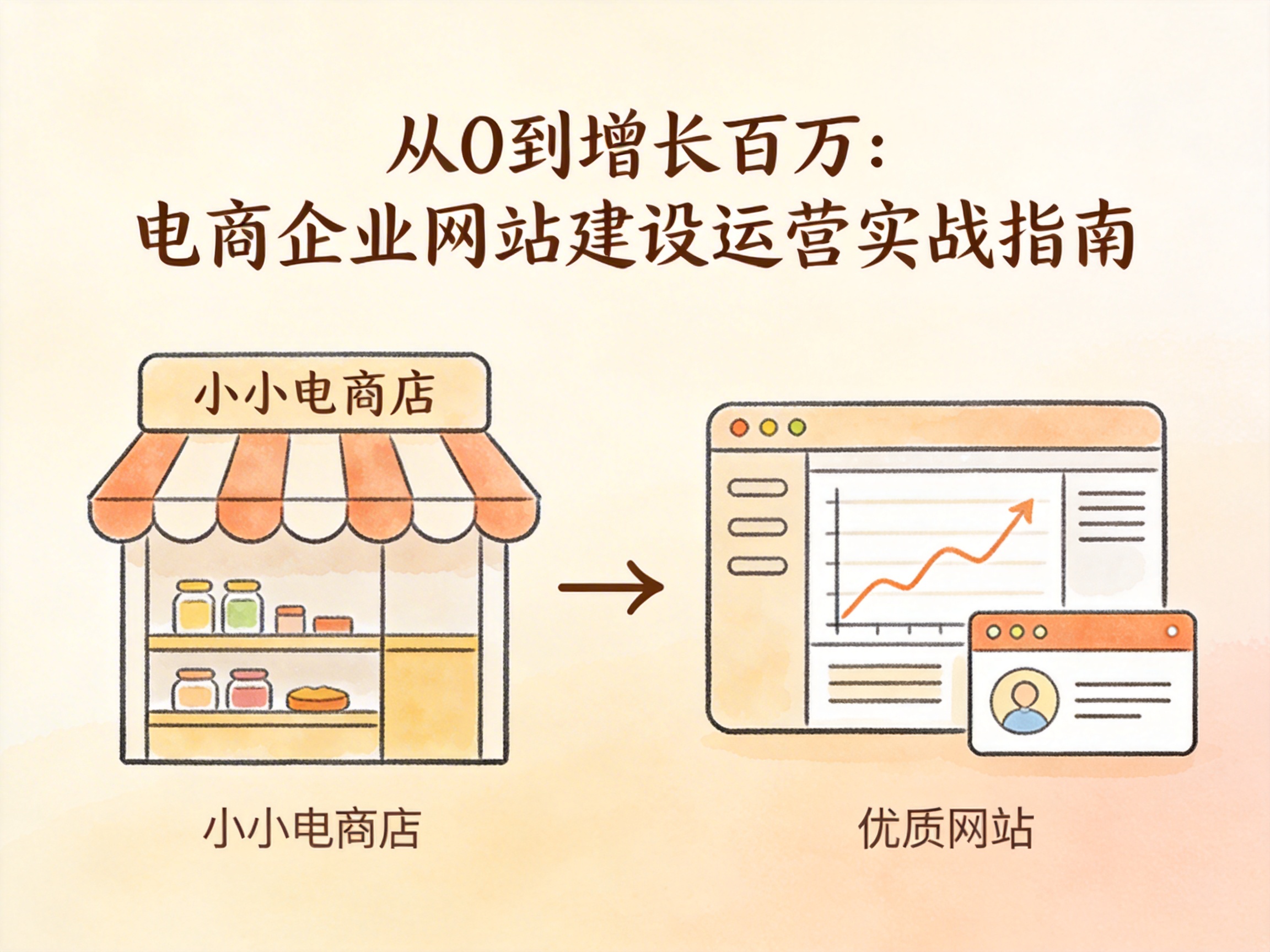 从0到增长百万：电商企业网站建设运营实战指南 - 配图4
