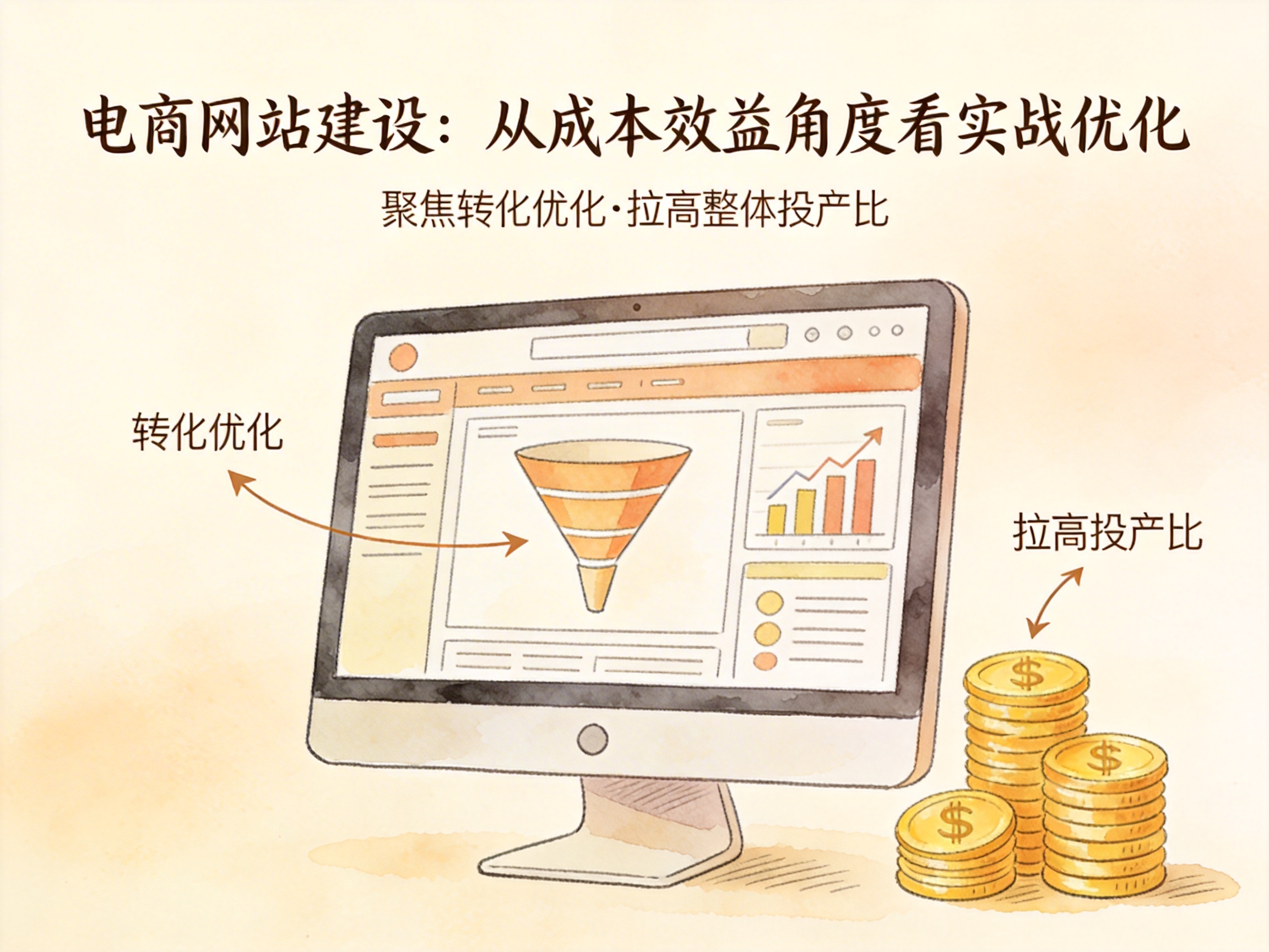 电商网站建设：从成本效益角度看实战优化