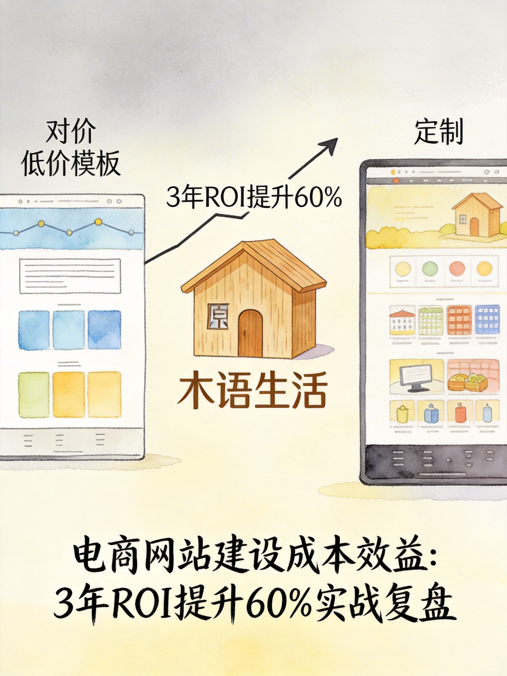 电商网站建设成本效益：3年ROI提升60%实战复盘 - 配图4